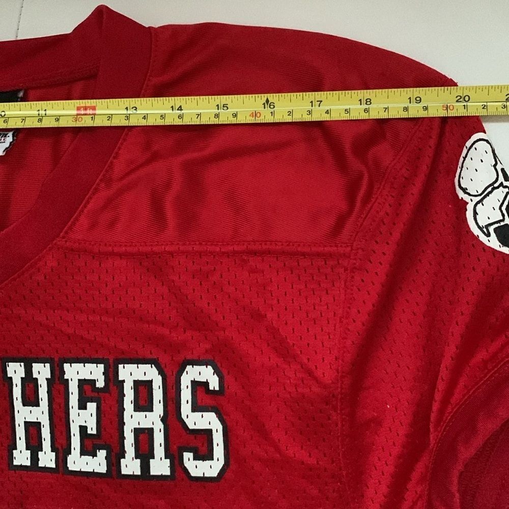 Alleson Athletic Football Red White Panthers #25 Youth Jersey Size L T-Shirt - Picture 6 of 9